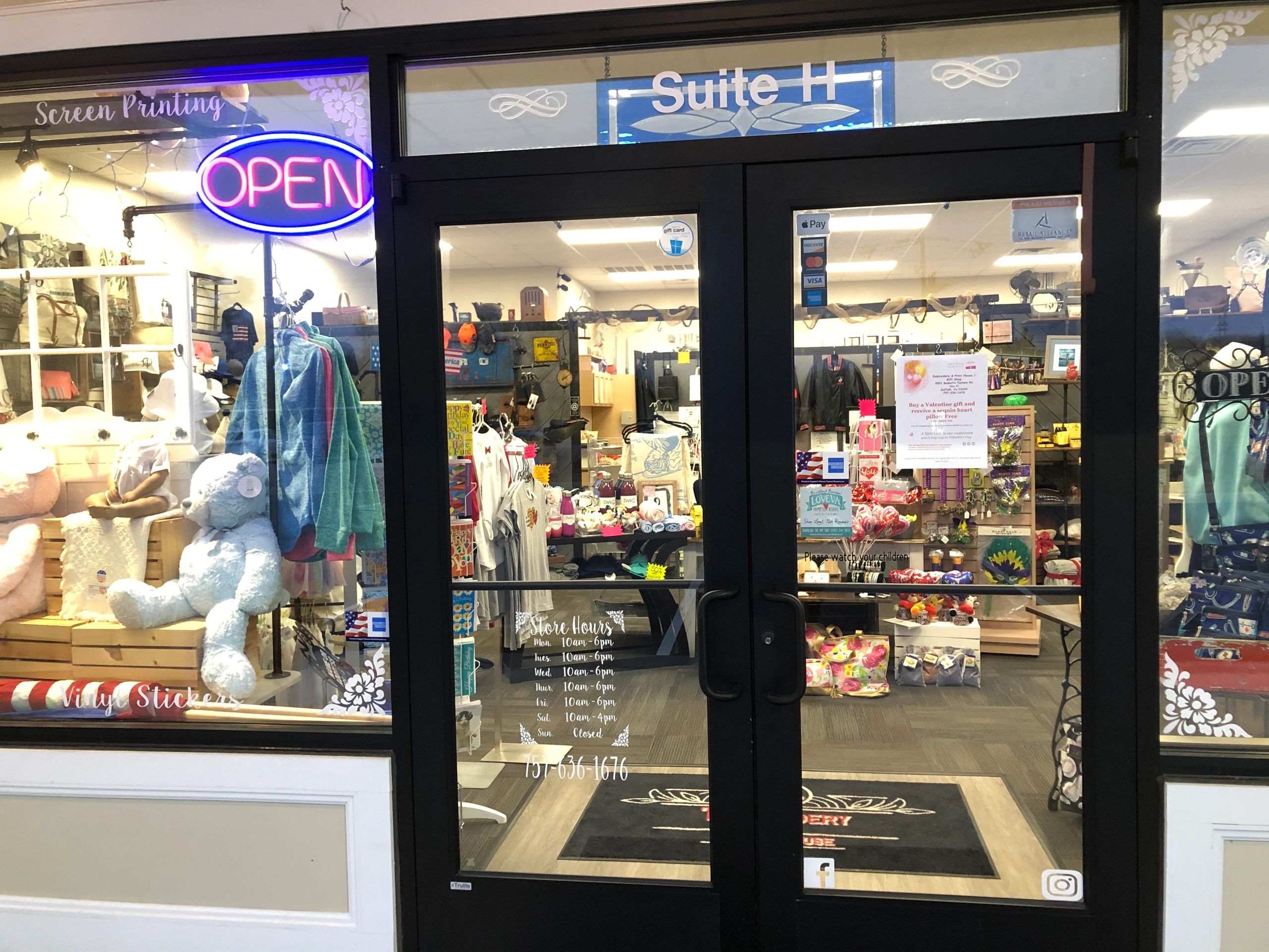 Embroidery & Print House Embroidery, Screen Printing